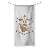 Gray Loyalty Over Royalty Sublimation All Over Towel