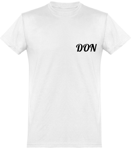 Mens Official Don Round Neck T-Shirt - White / Xs - Homme>Tee-Shirts