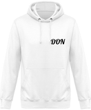 Mens Official Don One Colour Hoodie - Blanc / Xs - Homme>Sweatshirts