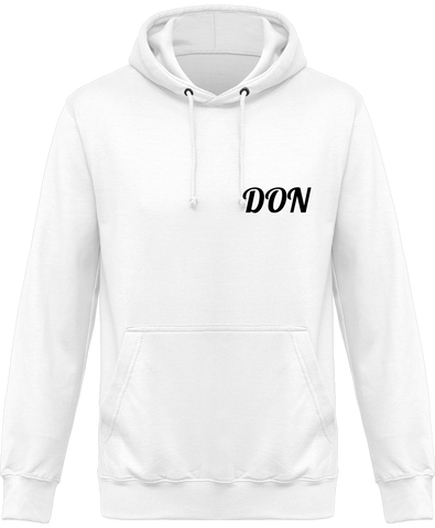 Mens Official Don One Colour Hoodie - Blanc / Xs - Homme>Sweatshirts