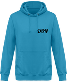 Mens Official Don One Colour Hoodie - Hawaiian Blue / Xs - Homme>Sweatshirts