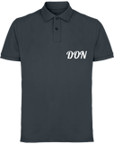 Mens Official Don Piqué Polo-Shirt - Denim / S - Homme>Polos