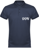 Mens Official Don Polo Piqué Performance Polo-Shirt - Navy / Navy / Xs - Homme>Vêtements De Sport