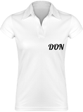 Womens Official Don Lightweight White Womans Polo-Shirt - White / S - Femme>Polos