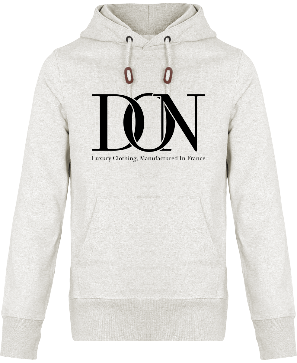 Unisex Official Don Stanley Tell Complex Hoodie - Cream Heather Grey / Xxs - Unisexe>Sweatshirts