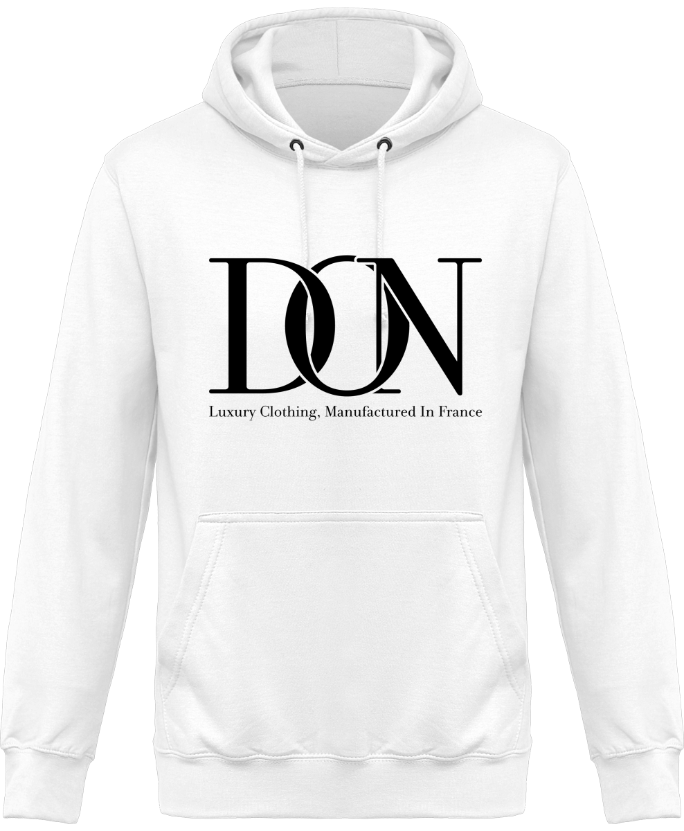 Mens Official Don Signature Class Hoodie - Blanc / Xs - Homme>Sweatshirts