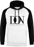 Mens Official Don Signature Cross-Fade Hoodie - Arctic White / Jet Black / S - Homme>Sweatshirts