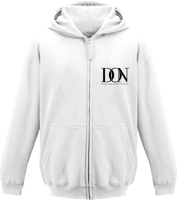 Official Don Signature Jacket- Kids - Arctic White / 5/6 Ans - Enfant & Bébé>Sweatshirts