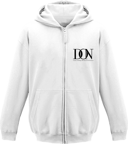 Official Don Signature Jacket- Kids - Arctic White / 5/6 Ans - Enfant & Bébé>Sweatshirts