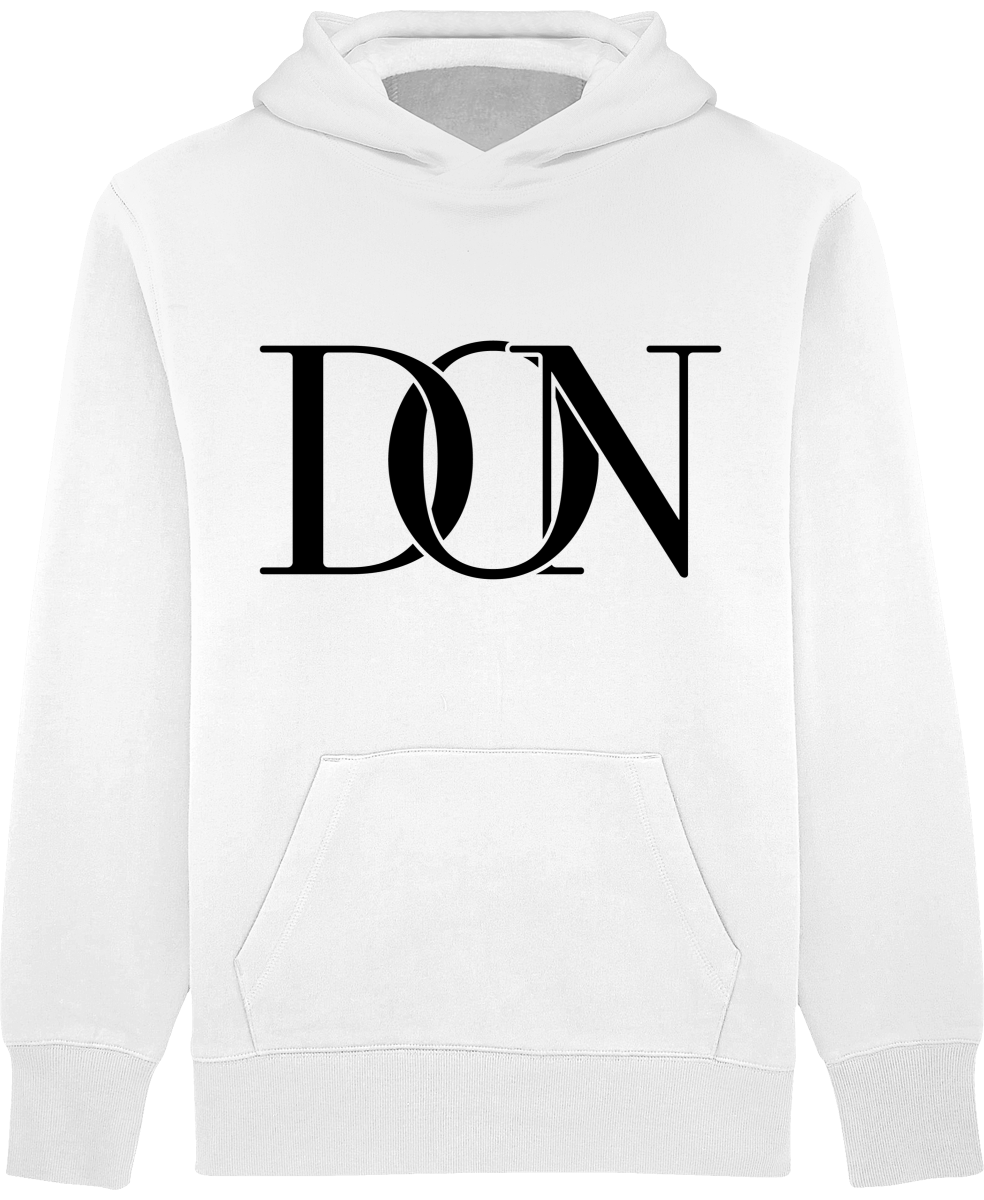 Unisex Official Don Stanley Ranch Plain Kangaroo Hoodie - White / Xs - Unisexe>Sweatshirts