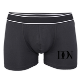 Mens Official Don Signature Plain Boxer-Shorts - Black / S - Homme>Sous-Vêtements