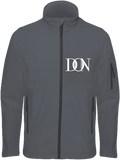 Mens Official Don Signature Dark Soft-Shell Jacket - Titanium / S - Homme>Vestes & Manteaux