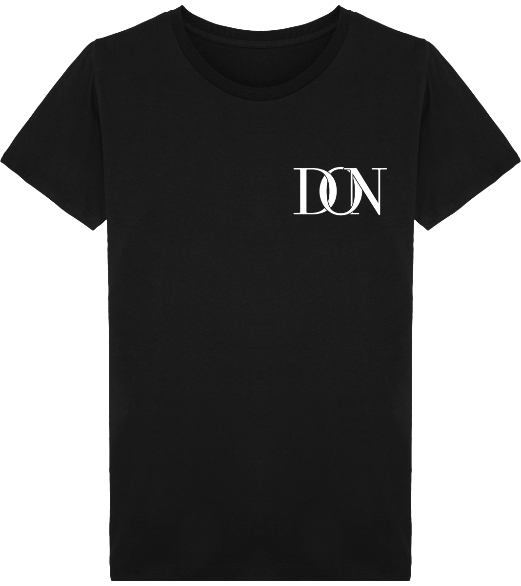 Mens Official Don Signature Plain Black T-Shirt - Black / S - Homme>Tee-Shirts