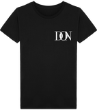 Mens Official Don Signature Plain Black T-Shirt - Black / S - Homme>Tee-Shirts