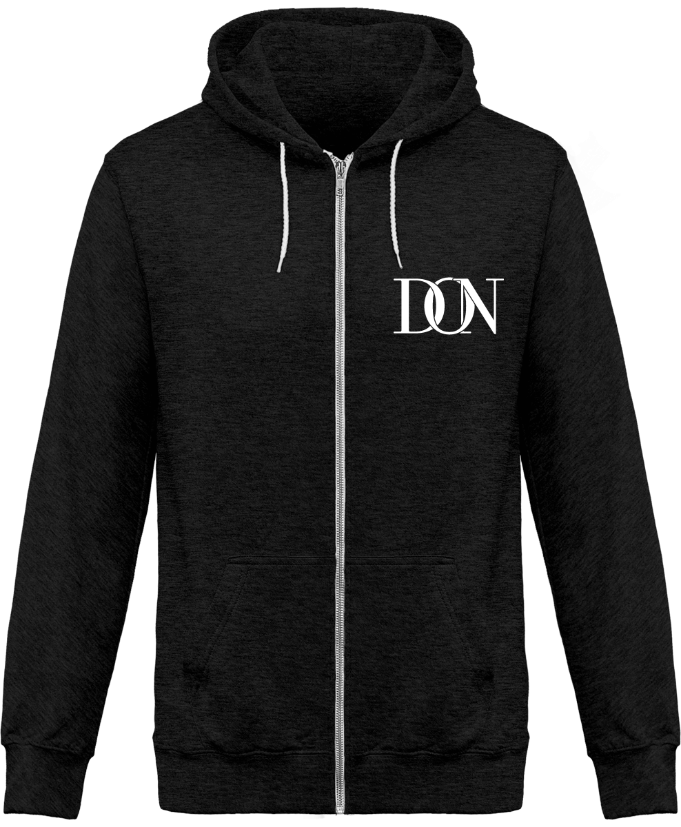 Mens Official Don Signature Dark Jacket - Black Heather / Xs - Unisexe>Sweatshirts