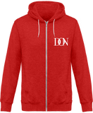 Mens Official Don Signature Dark Jacket - Red Heather / Xs - Unisexe>Sweatshirts