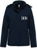 Womens Official Don Signature Softshell Lined Parka - Navy / Xs - Femme>Vestes & Manteaux