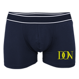 Mens Official Don Signature Gold Boxer Short - Navy / S - Homme>Sous-Vêtements