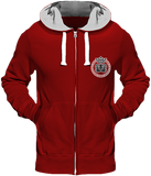 Mens Official Don Lions Pride Chunky Hoodie - Fire Red / S - Homme>Sweatshirts