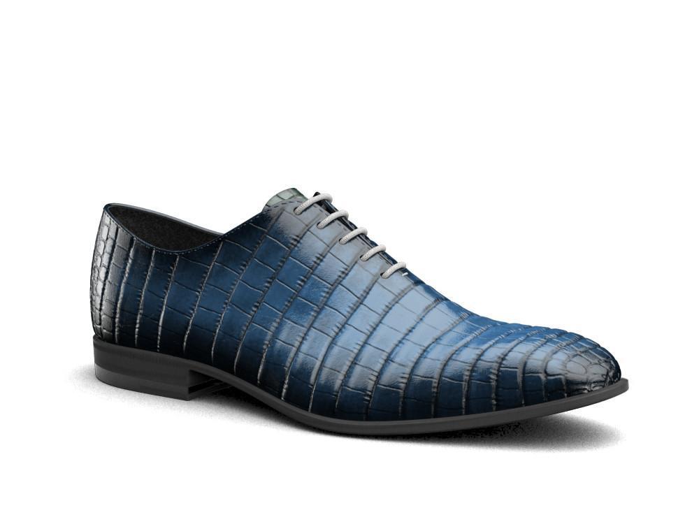 Cesare X Don Official Nile Crocodile Skin- Oxford Shoes - Shoes