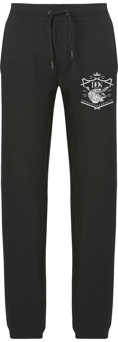 Mens Official Don Loyalty Over Royalty Joggers - Black / S - Homme>Vêtements De Sport