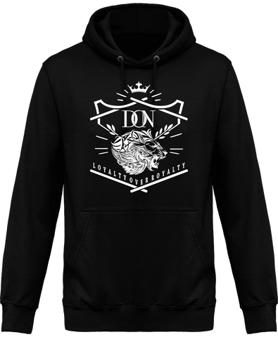 Mens Official Don Plain Loyalty Before Royalty Hoodie - Jet Black / Xs - Homme>Sweatshirts