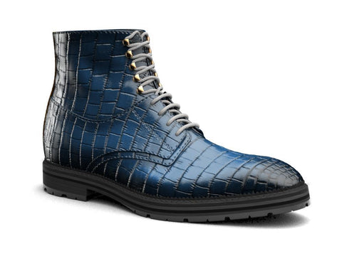 Adriano X Don Official Nile Crocodile Leather Boots - Shoes