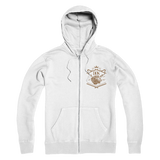 Lavender Loyalty Over Royalty Premium Adult Zip Hoodie