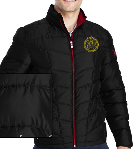 Mens Don X Spyder Embroidered Insulated Puffer Jacket - Coats