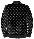 Black Men's Official DON Signature Print Bomber Jacket