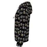 Black Official DON Men's Gold Print Hoodie