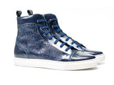 Dark Slate Blue DON Blue Inspiration Sneakers.