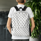 Official DON Signature White Print Backpack