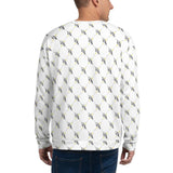 Official DON Men's Signature White Print Sweater