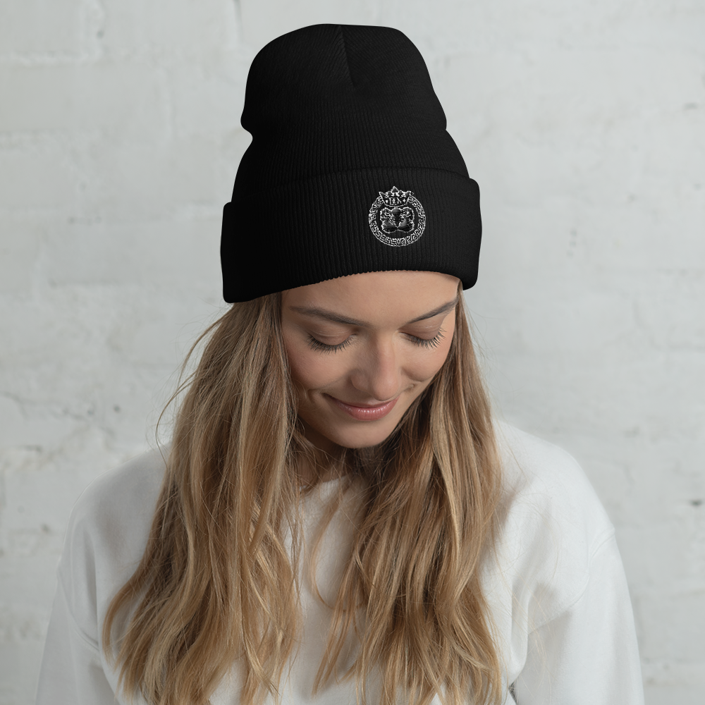 Gray Official DON Lion's Pride Cuffed Beanie