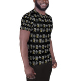 Black Official DON Men's Gold Print T-Shirt