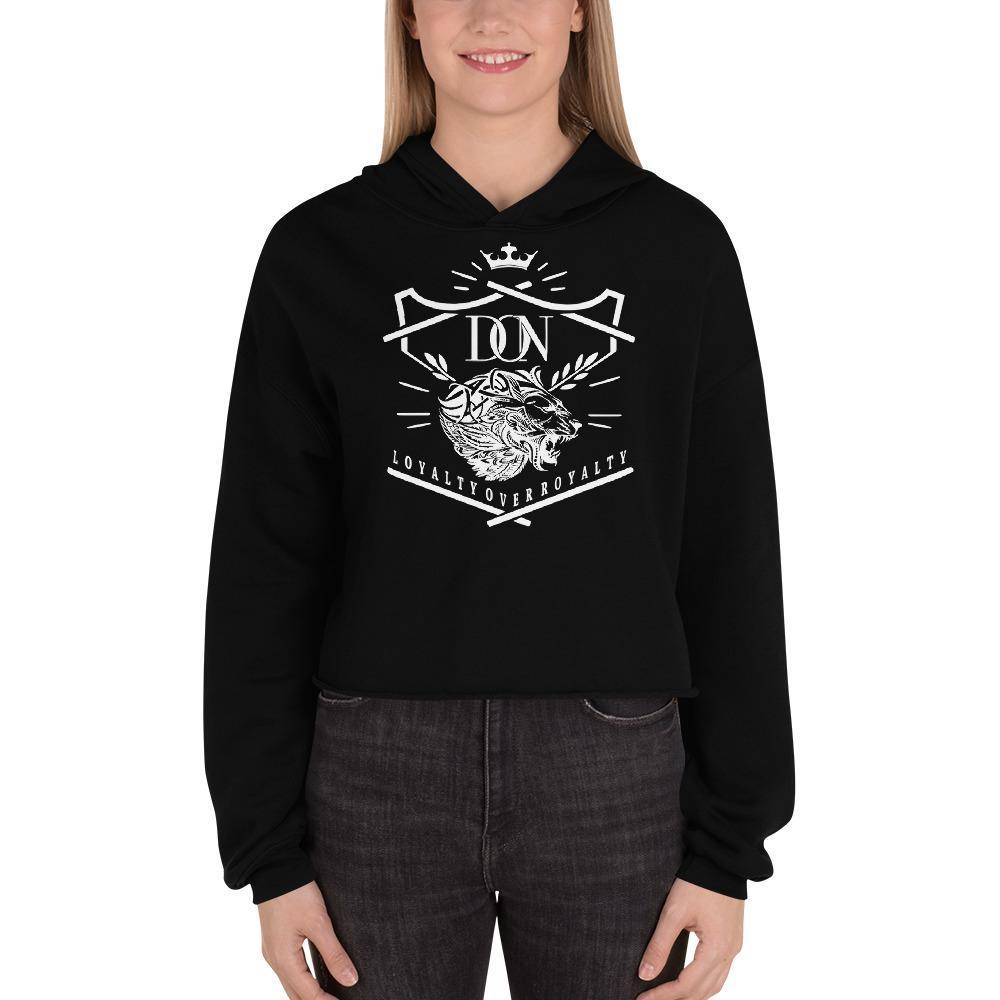 Womens Official Don Crop-Hoodie - S