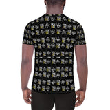 Black Official DON Men's Gold Print T-Shirt