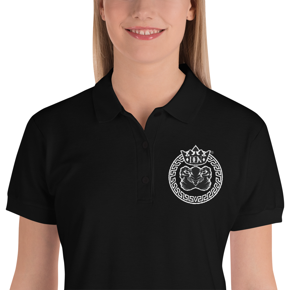 Embroidered Womens Polo Shirt - S