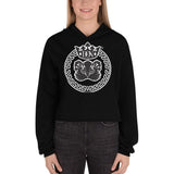 Womens Official Don Lions Pride Crop Hoodie - S